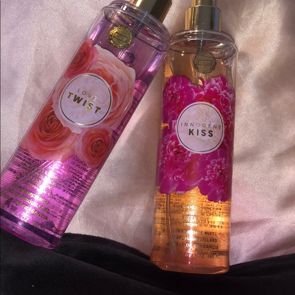 Innocent Kiss & Love Twist scents